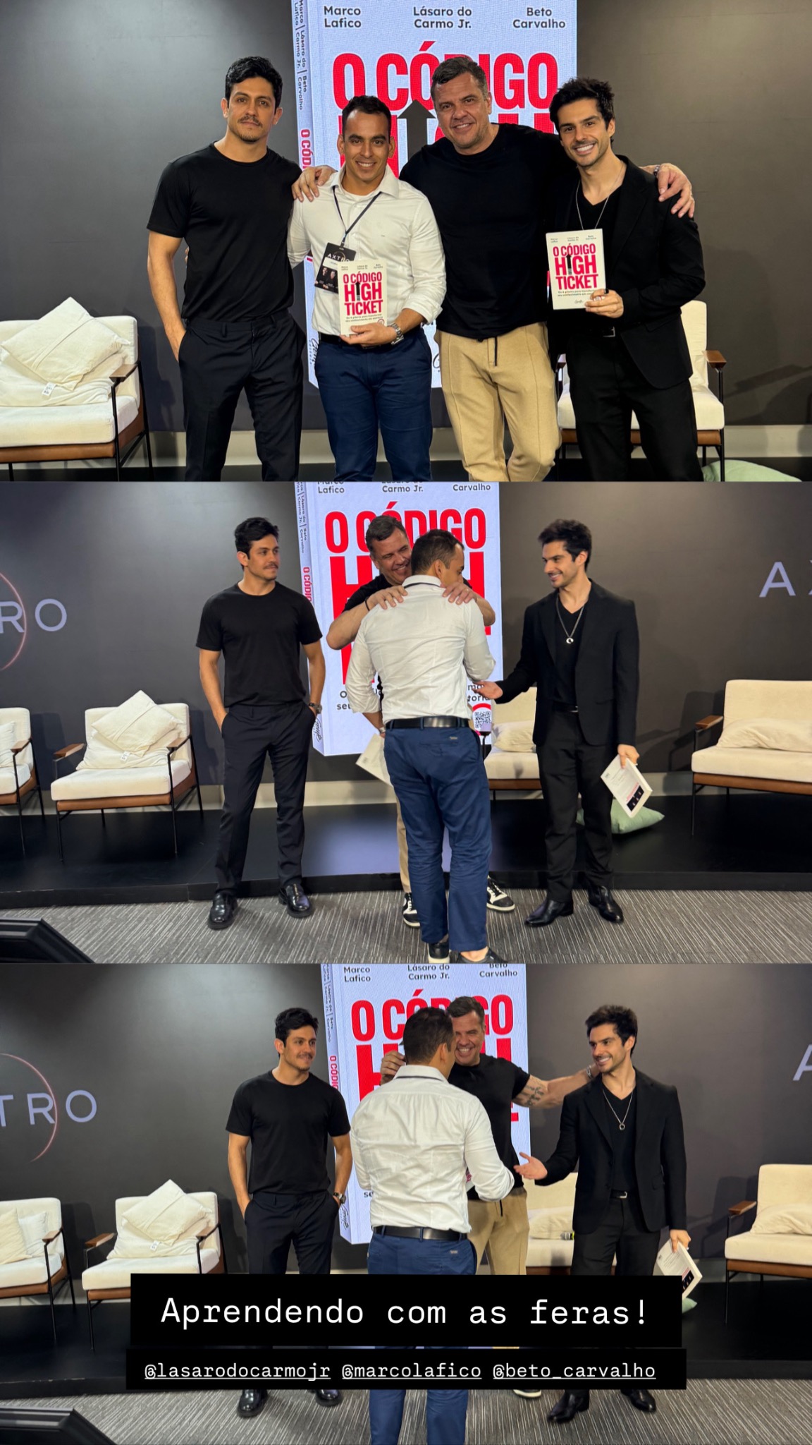 Networking com grandes nomes